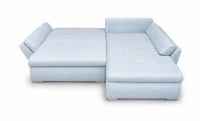 Colțar Extensibil Confort cu Spumă HR, Bleu Deschis 6