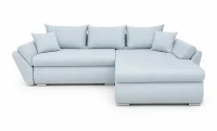 Colțar Extensibil Confort cu Spumă HR, Bleu Deschis 7