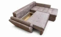 Colțar Extensibil Confort cu Spumă HR, Cappuccino 6