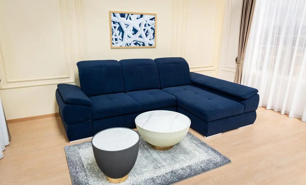 Colțar Extensibil Denver 2 Albastru Închis - Vega 39 Dreapta