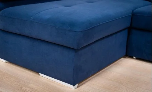 Colțar Extensibil Denver 2 Albastru Închis - Vega 39 Stânga