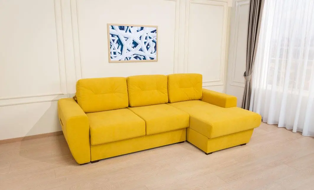 Colțar Extensibil Edison Galben - Vega 13 Dreapta