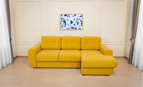 Colțar Extensibil Edison Galben - Vega 13 Dreapta