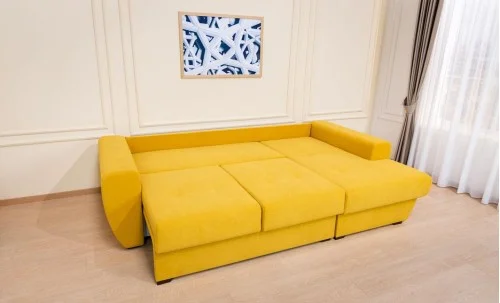 Colțar Extensibil Edison Galben - Vega 13 Dreapta