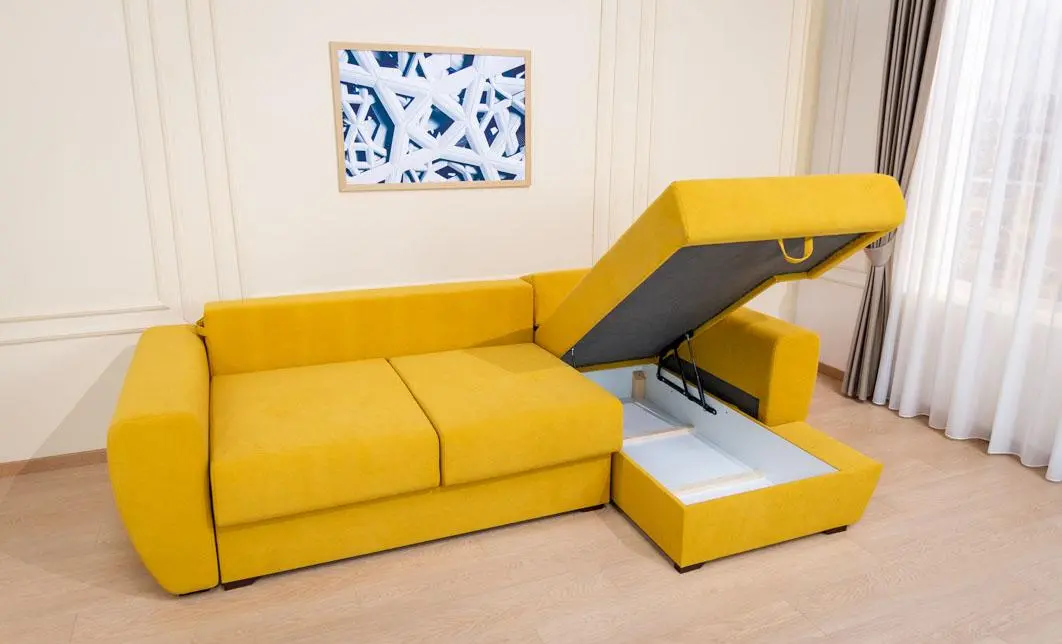 Colțar Extensibil Edison Galben - Vega 13 Dreapta 6