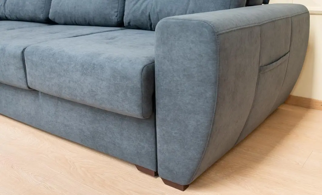 Colțar Extensibil Edison Gri Închis - Vega 35 Stânga