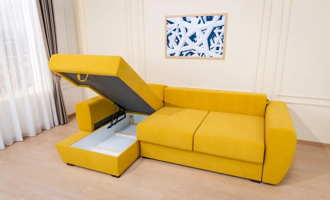 Colțar Extensibil Edison Galben - Vega 13 Stânga 5