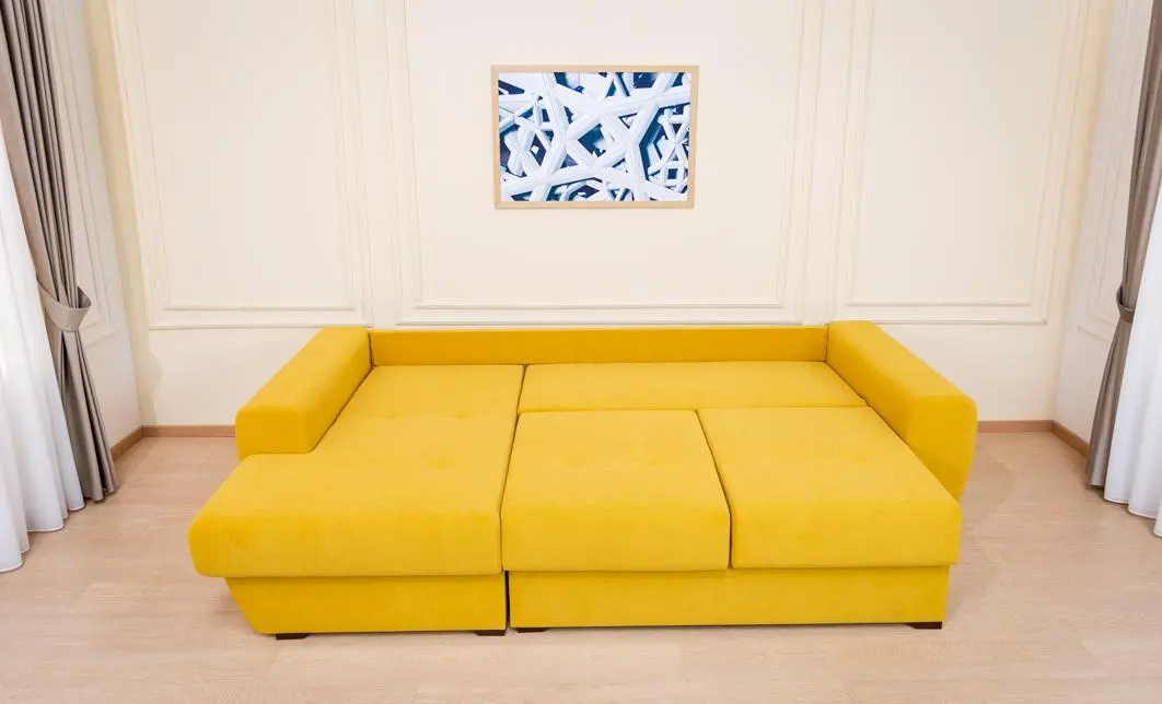 Colțar Extensibil Edison Galben - Vega 13 Stânga