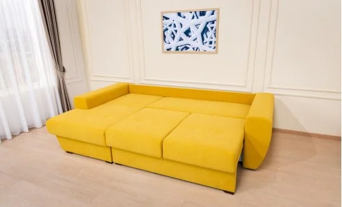 Colțar Extensibil Edison Galben - Vega 13 Stânga