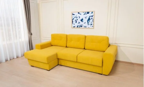 Colțar Extensibil Edison Galben - Vega 13 Stânga