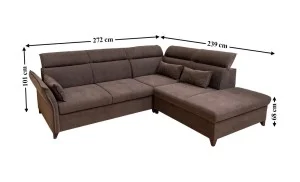 Colțar Extensibil Barry Maro - Vega 36 Dreapta