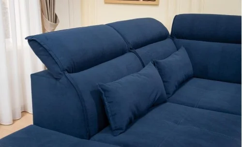 Colțar Extensibil Barry Albastru Închis - Vega 39 Stânga