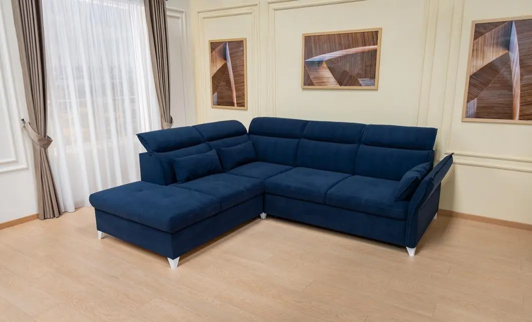 Colțar Extensibil Barry Albastru Închis - Vega 39 Stânga 10