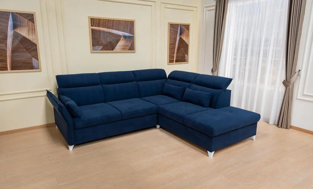 Colțar Extensibil Barry Albastru Închis - Vega 39 Dreapta