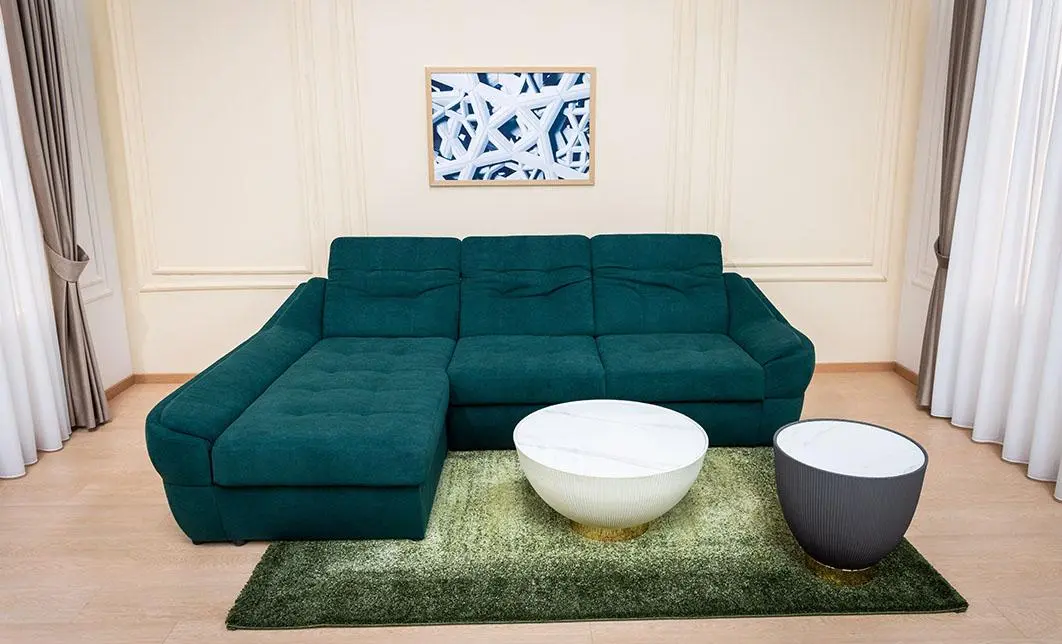 Colțar Extensibil Space Verde Închis - Vega 27 Stânga 8