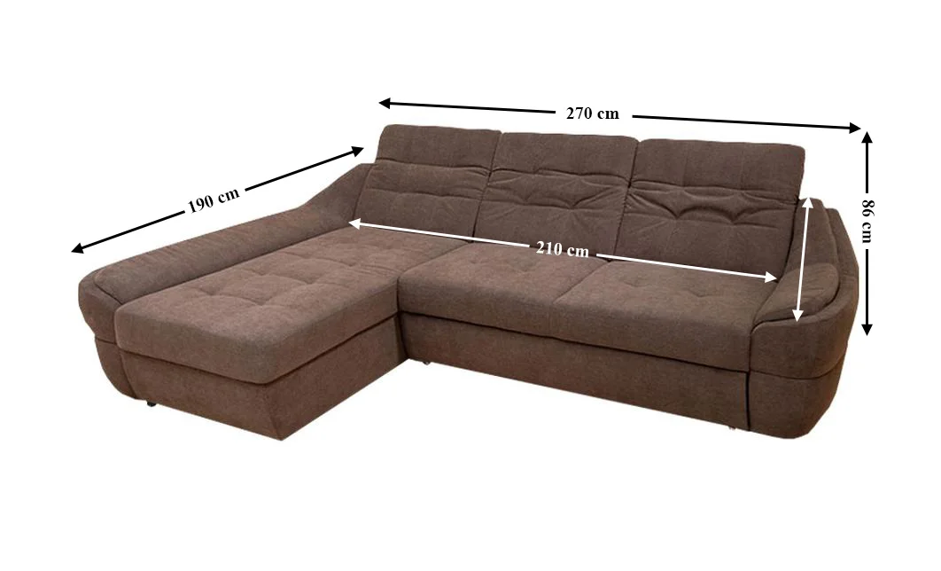 Colțar Extensibil Space Maro - Vega 36 Stânga 2