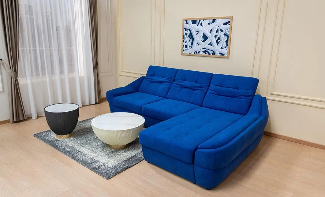 Colțar Extensibil Space Albastru - Vega 38 Dreapta