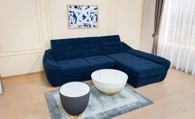 Colțar Extensibil Space Albastru Închis - Vega 39 Dreapta