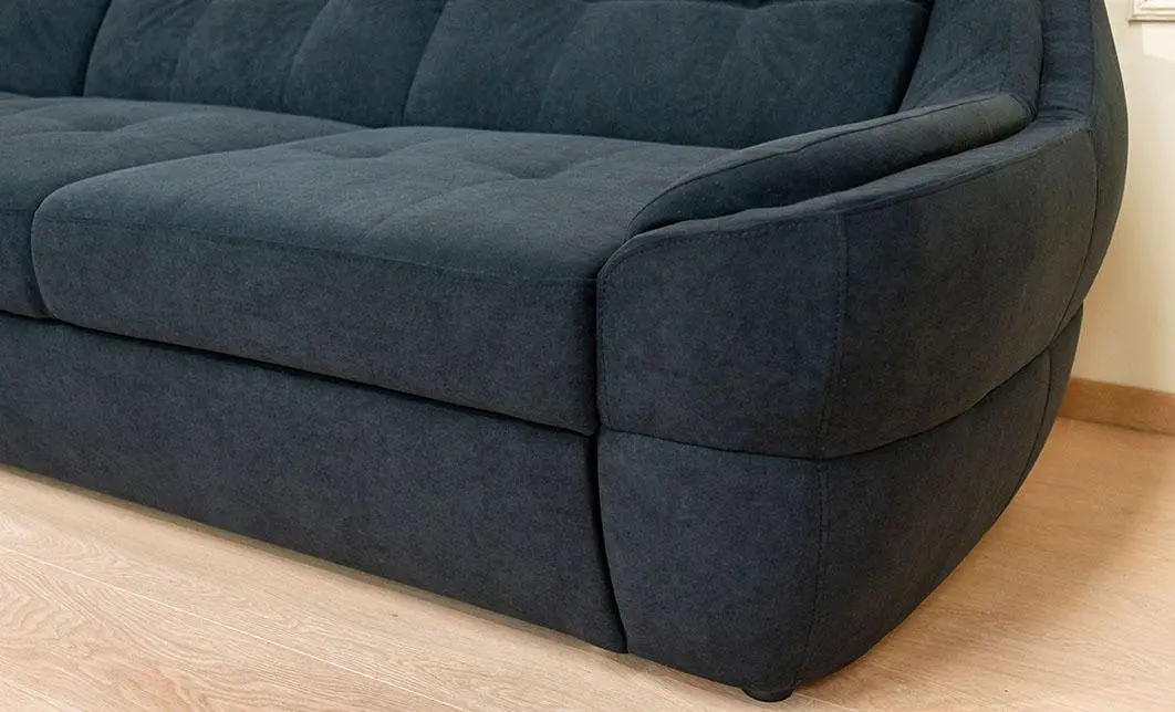 Colțar Extensibil Space Negru- Vega 70 Stânga