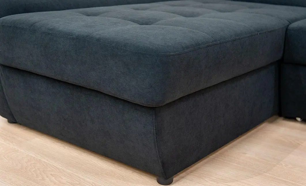 Colțar Extensibil Space Negru- Vega 70 Stânga