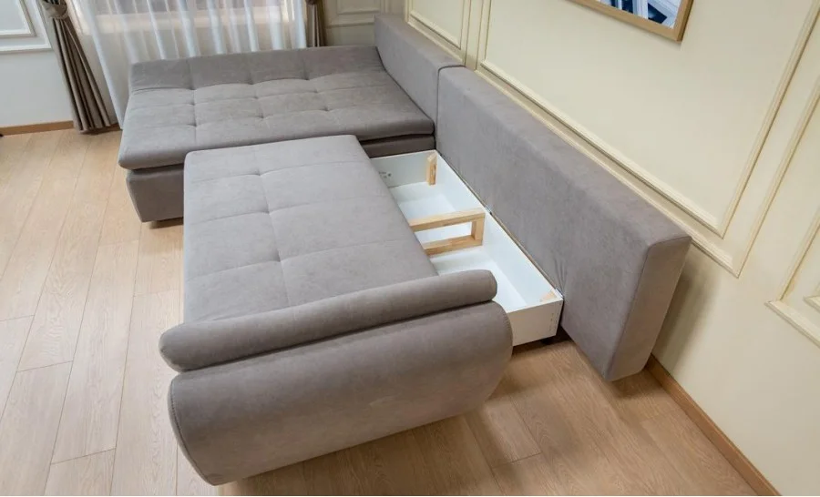 Colțar Extensibil Relax Gri - Vega 06 Stânga