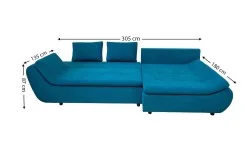 Colțar Extensibil Relax Turcoaz - Vega 25 Dreapta Colțar Extensibil Relax Turcoaz - Vega 25 Dreapta