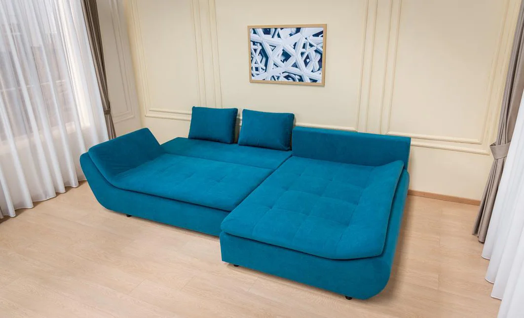 Colțar Extensibil Relax Turcoaz - Vega 25 Dreapta