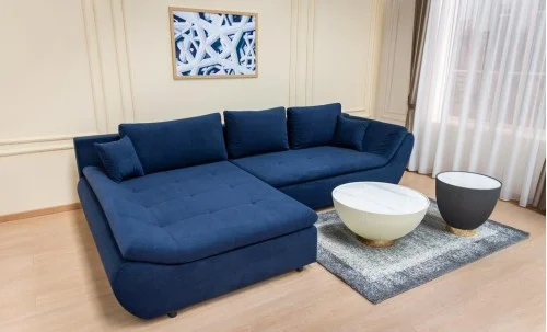 Colțar Extensibil Relax Albastru Închis - Vega 39 Stânga