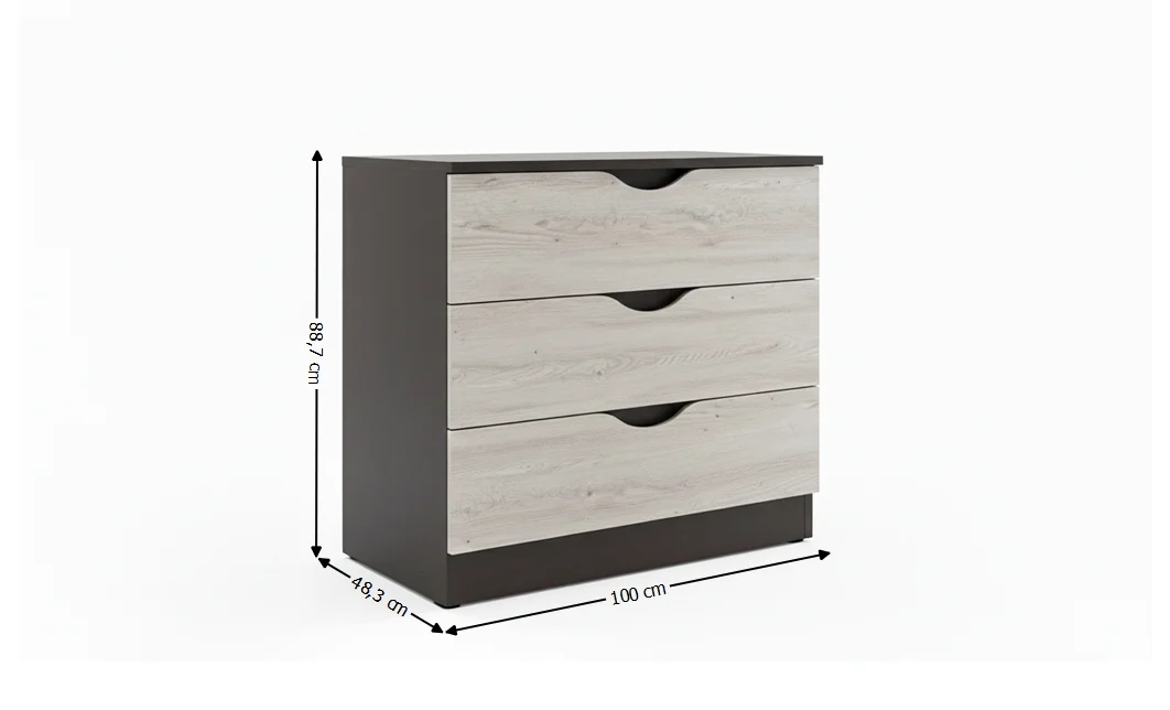 Dormitor Modern Happy Alb Samoa 9