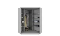 Dulap de Colt Personalizat Oglinda/Gray Craft Oak, 150 x 150 2