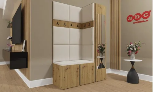 Cuier Hol Luca 5, Artisan/Crem - Manila 02