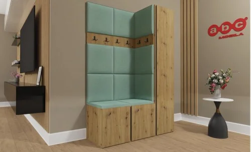 Cuier Hol Luca 6, Artisan/Verde menta - Manila 11