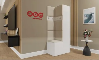 Cuier Hol Luca 8, Alb/Crem - Manila 02