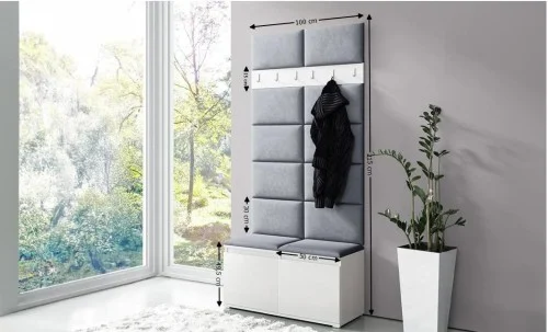 Cuier Hol Max 1, Alb/Gri - Trinity 14