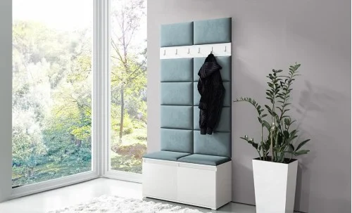 Cuier Hol Max 1, Alb/Albastru - Trinity 22