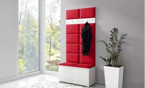 Cuier Hol Max 1, Alb/Rosu - Trinity 24