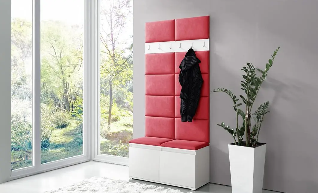 Cuier Hol Max 1, Alb/Rosu - Trinity 9