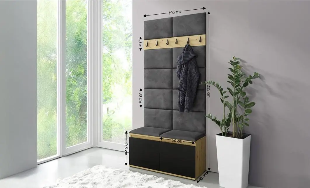 Cuier Hol Max 1, Artisan/Gri - Trinity 15 1