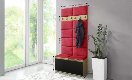 Cuier Hol Max 1, Artisan/Rosu - Trinity 9