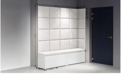 Cuier Hol Max 3, Alb/ Crem - Trinity 1