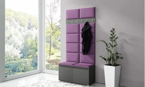 Cuier Hol Max 1, Grafit/Mov - Trinity 11