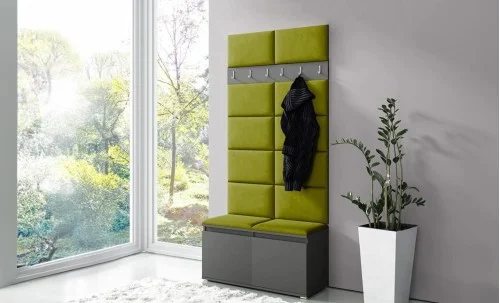 Cuier Hol Max 1, Grafit/Verde - Trinity 12