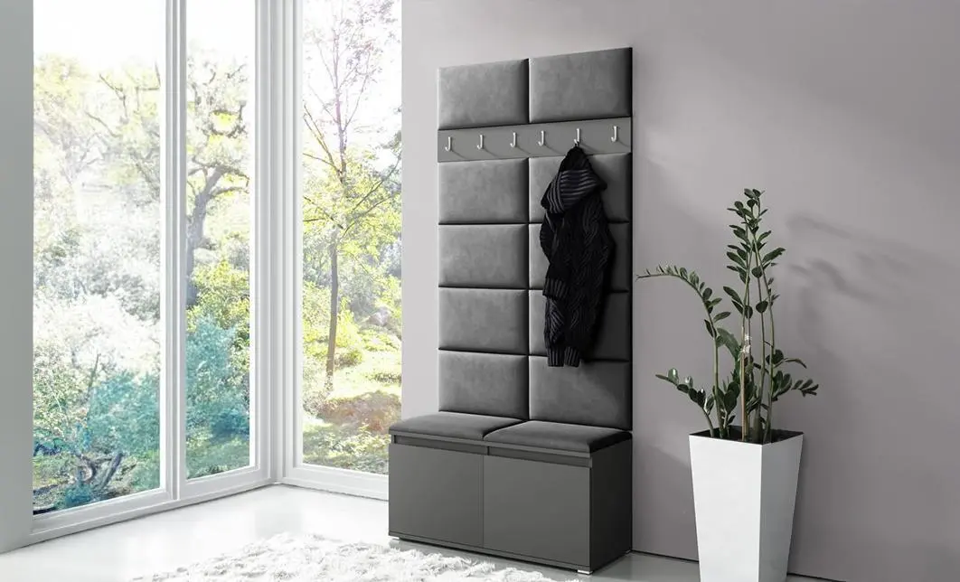 Cuier Hol Max 1, Grafit/Gri - Trinity 15