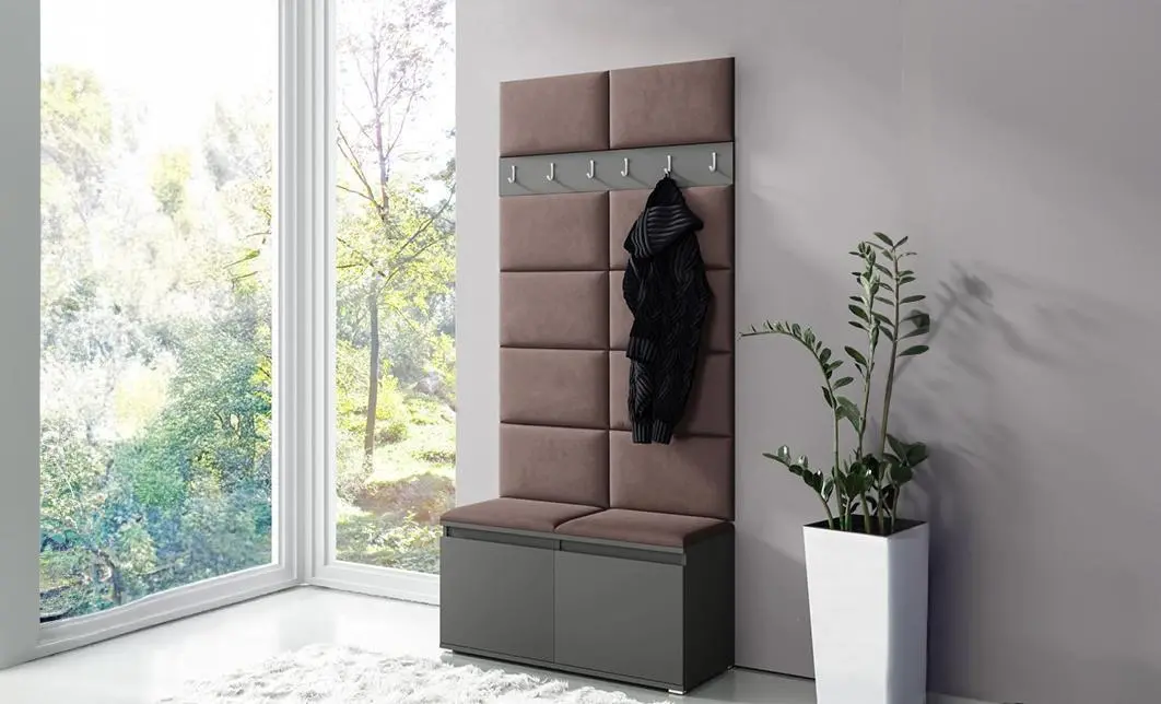 Cuier Hol Max 1, Grafit/Maro - Trinity 6