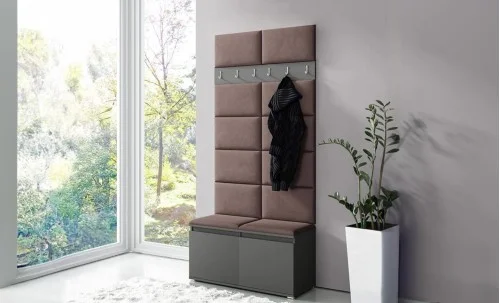 Cuier Hol Max 1, Grafit/Maro - Trinity 6