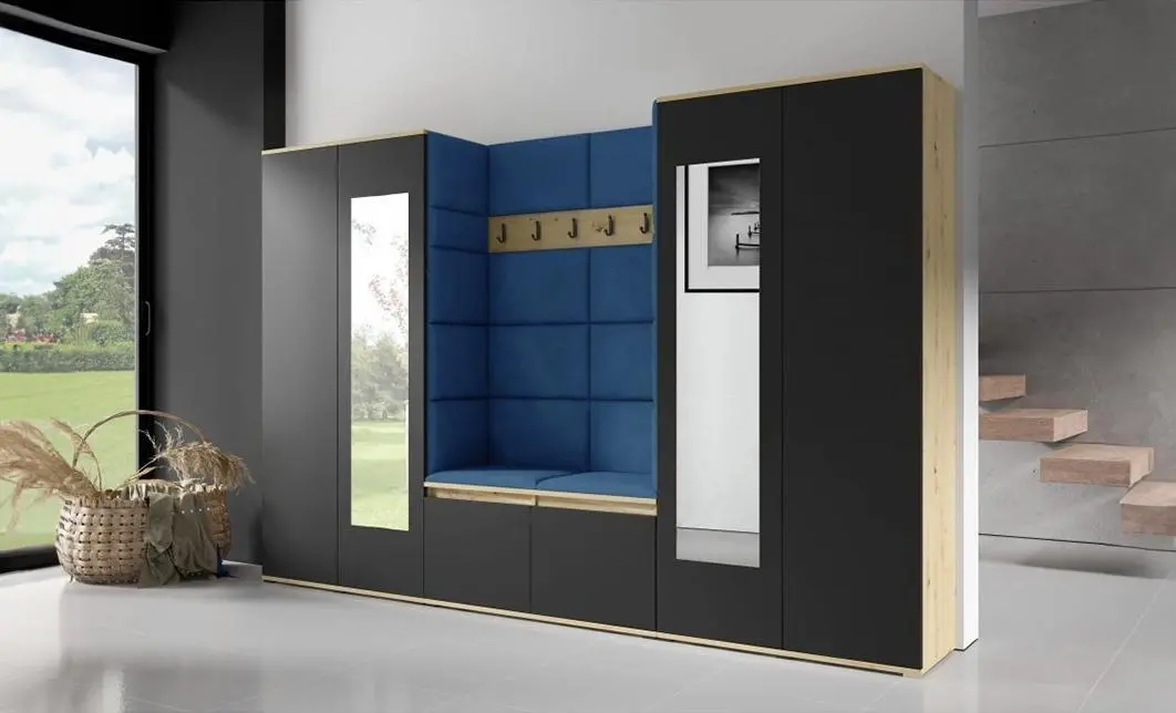 Cuier Hol Max 10, Artisan/ Albastru - Trinity 31