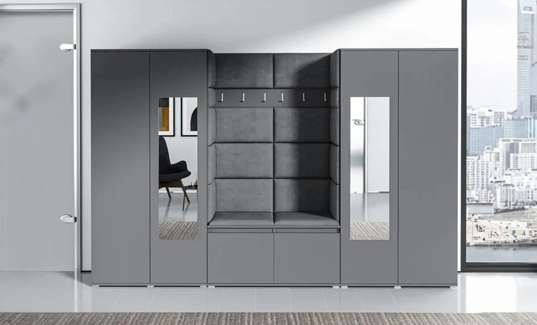 Cuier Hol Max 10, Grafit/ Gri - Trinity 15