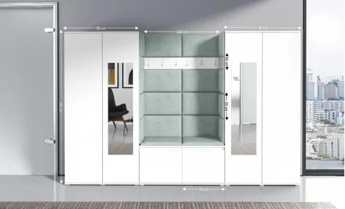 Cuier Hol Max 10, Alb/ Verde - Trinity 21