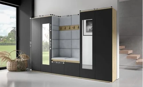 Cuier Hol Max 10, Artisan/ Gri - Trinity 14