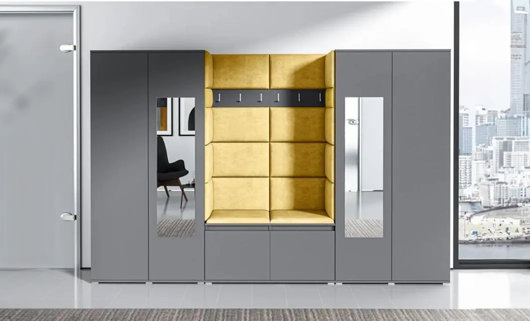 Cuier Hol Max 10, Grafit/ Galben - Trinity 18